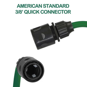 FUNJEE EVA Recoil Hose leak-proof connector on the hose end.