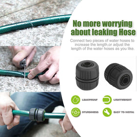 FUNJEE hose’s kink-resistant inner wall minimizes tangles during yard tasks.