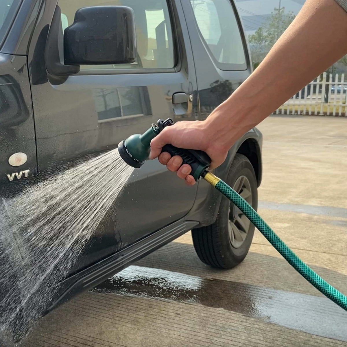 FUNJEE 1/2 inch hose provides ample water flow for general tasks.