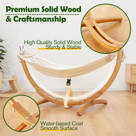 FUNLIO hammock cloth 80cm wide for roomy, comfy lounging.