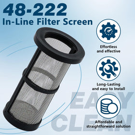 Two-pack Funmit 48-222 inline filters providing extended replacement availability