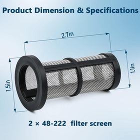 Broad compatibility of Funmit 48-222 with Polaris cleaner models and housing