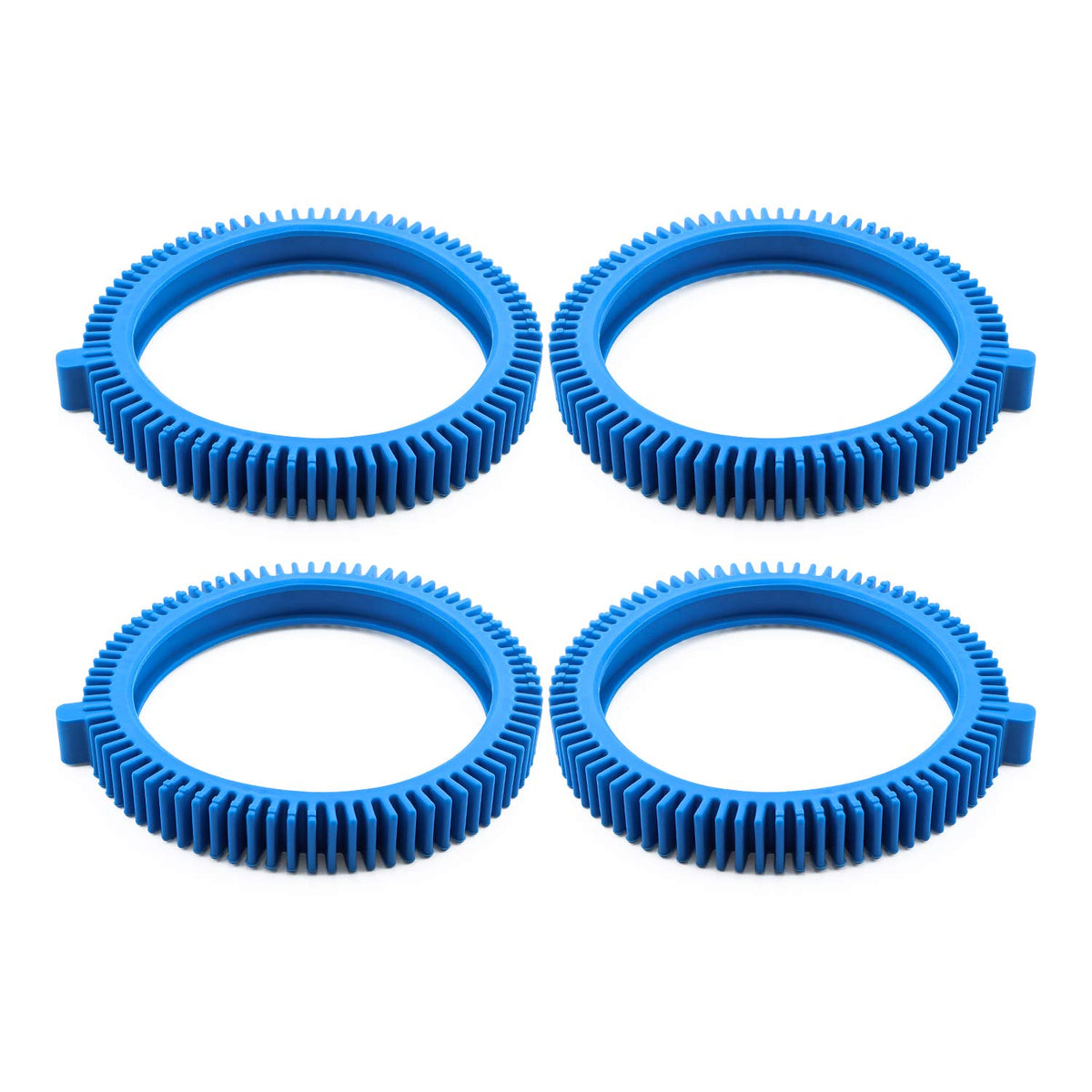 Funmit 896584000-143 blue front tire for Hayward cleaners improves grip and fit