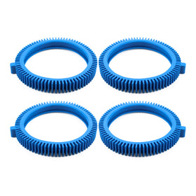 Funmit 896584000-143 blue front tire for Hayward cleaners improves grip and fit