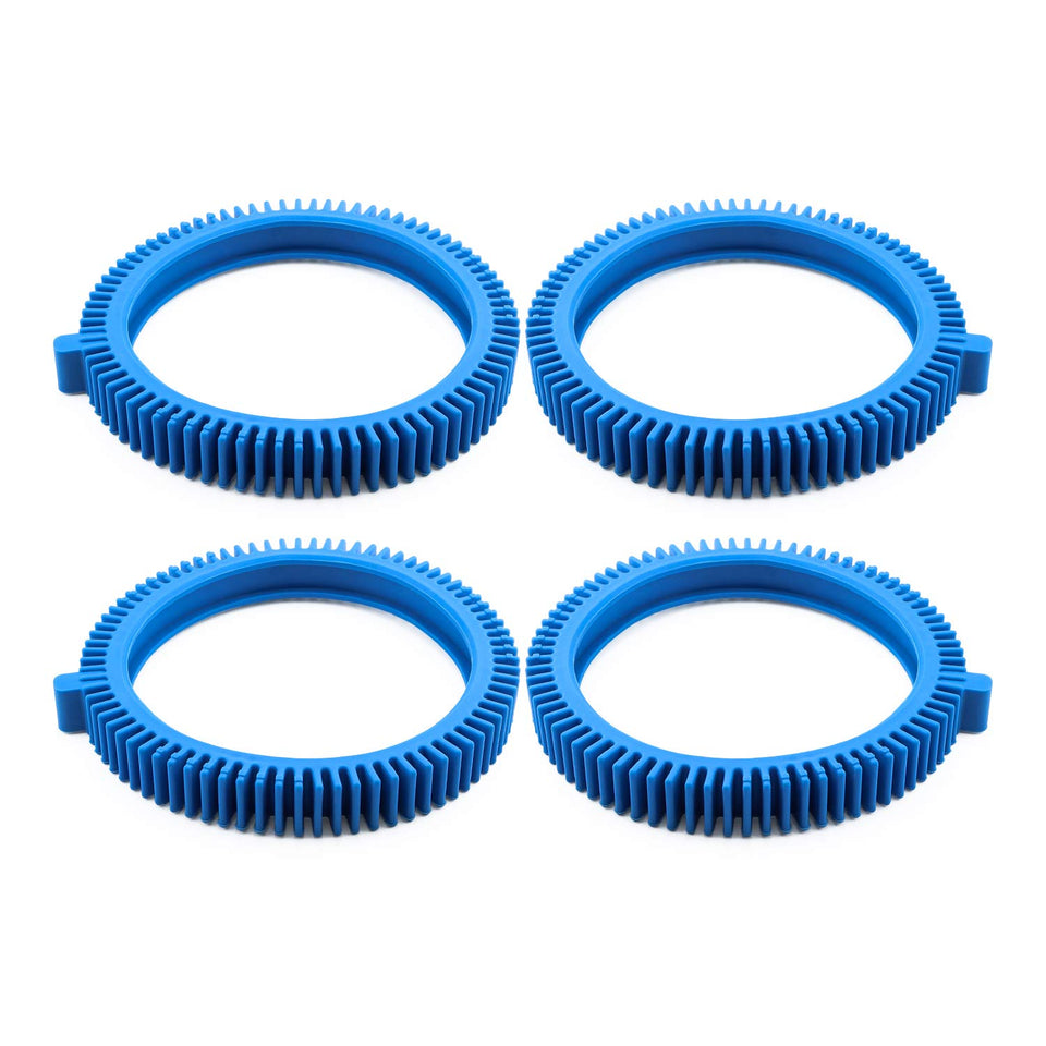 Funmit 896584000-143 blue front tire for Hayward cleaners improves grip and fit