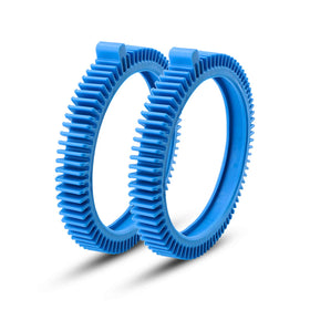 Funmit blue front tire 896584000-143 two-pack for Haywood cleaners improves track stability.