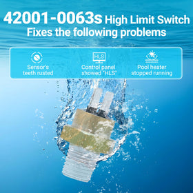 Funmit easy-installation pool heater switch speeds up service.