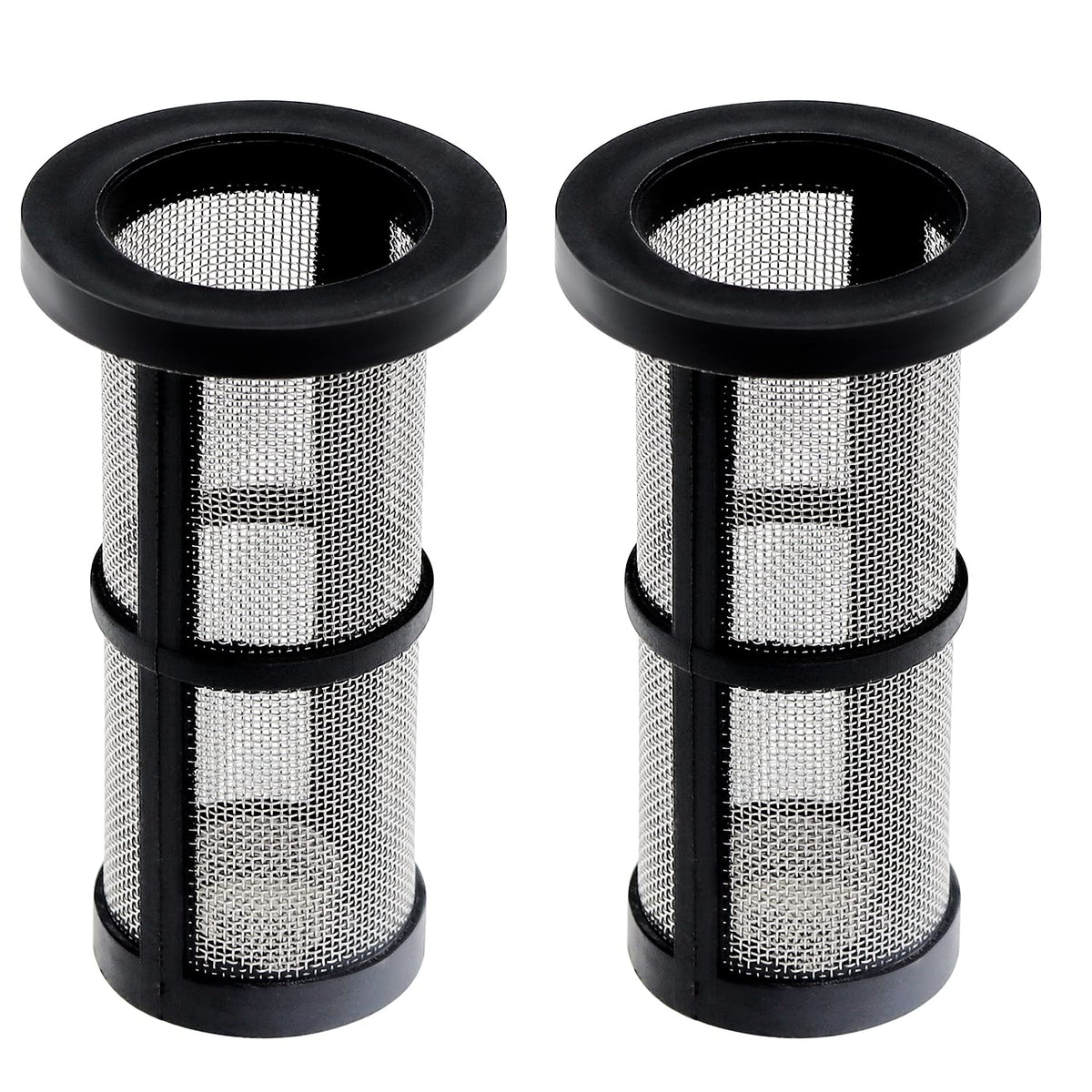 Funmit 48-222 inline filter screen shows a durable stainless steel filtration area for Polaris cleaners