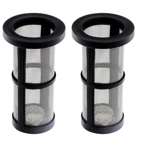 Funmit 48-222 inline filter screen shows a durable stainless steel filtration area for Polaris cleaners