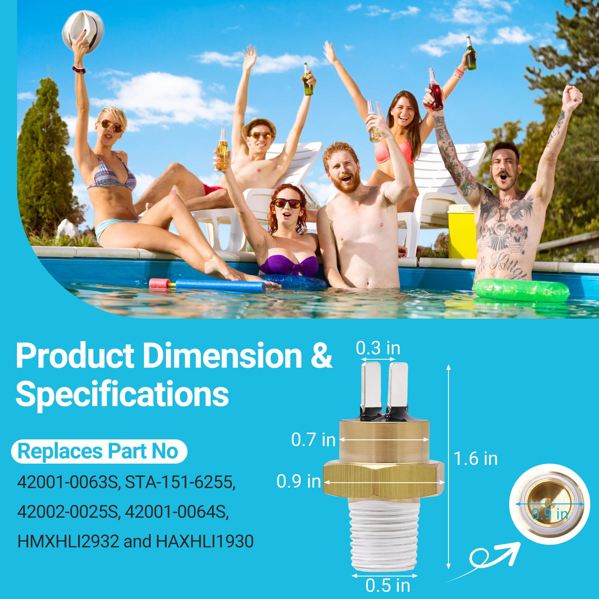 Funmit Max-E-Therm heater part supports reliable operation and easy upgrades.