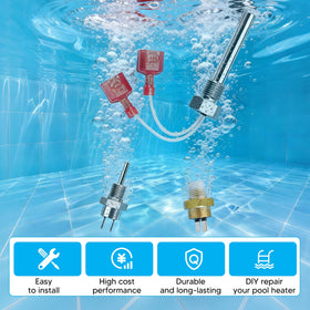 Funmit Pentair compatibility label shows broad pool equipment fit.