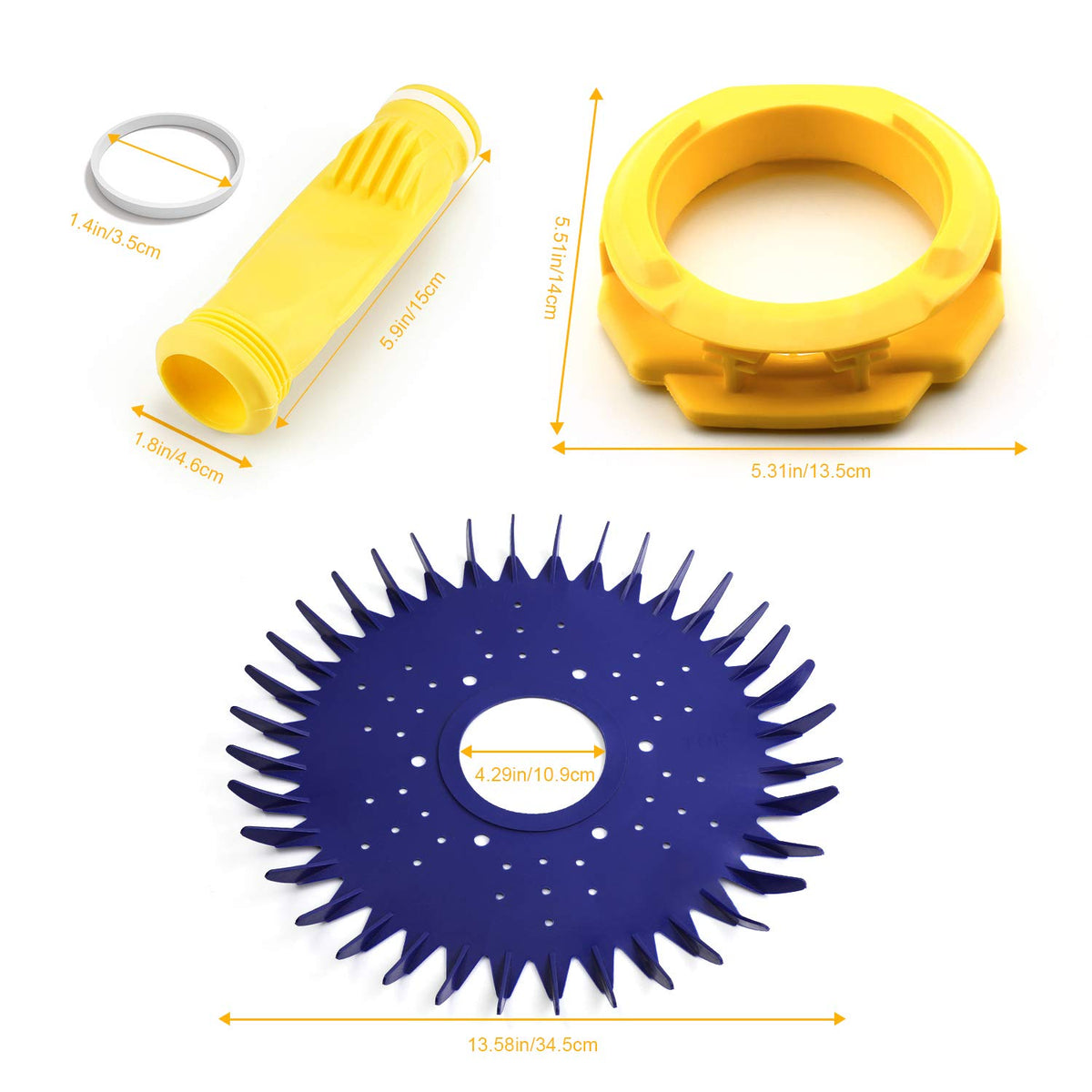 Funmit pool cleaner parts pack offers affordable maintenance options