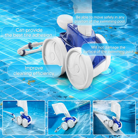 Funmit C10 rubber construction emphasizing durability for pool maintenance