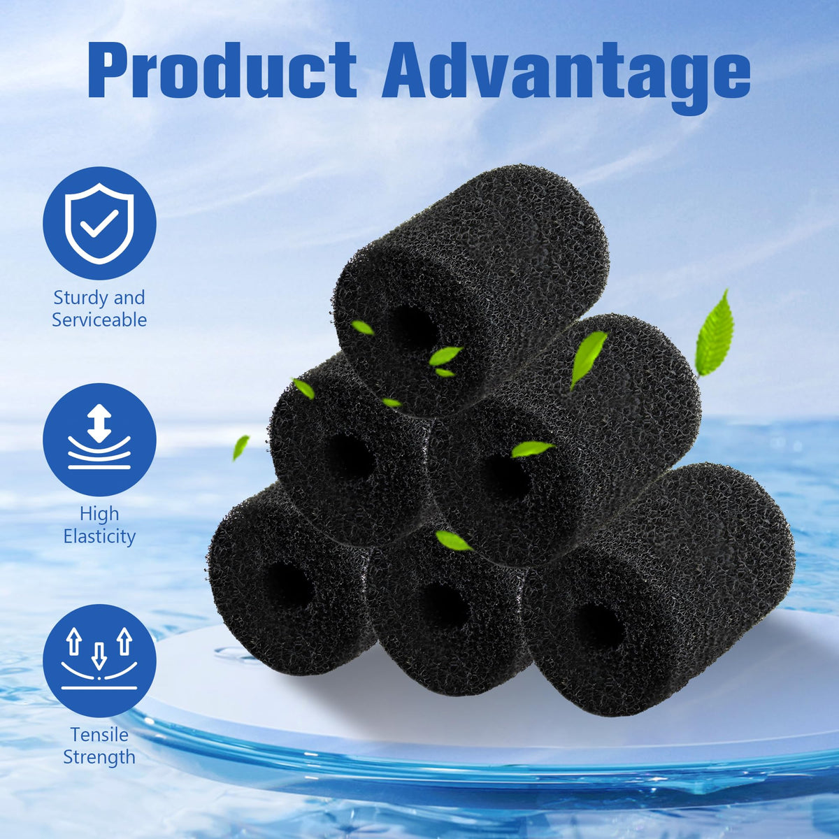 Funmit replacement packaging image emphasizing quality parts for Polaris cleaners