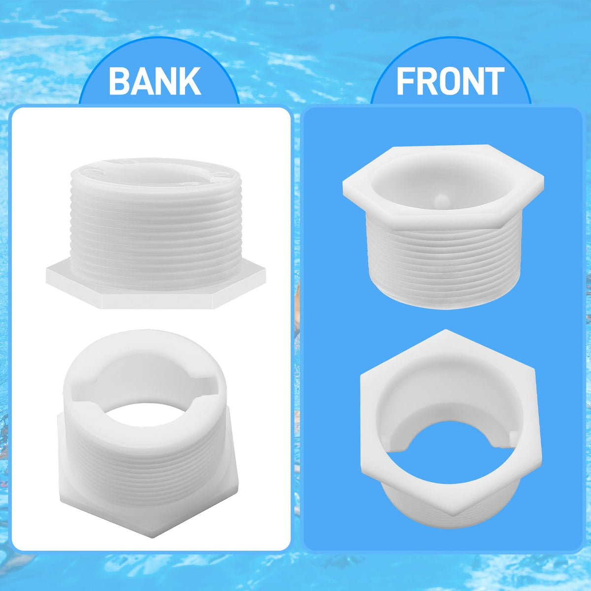 Funmit durable collar seal ensures a firm connection and long-lasting performance