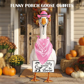 FunMular square scarf complements the hat with stylish, durable detail