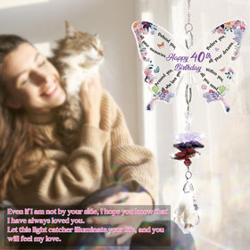 Funnli rainbow maker suncatcher brightens any room.