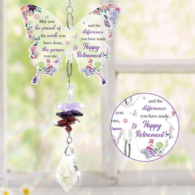 Funnli sunlight-reflection suncatcher creates sparkling ambience on sunny days.