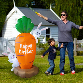 FUNPENY Easter yard display boosts curb appeal during spring celebrations.