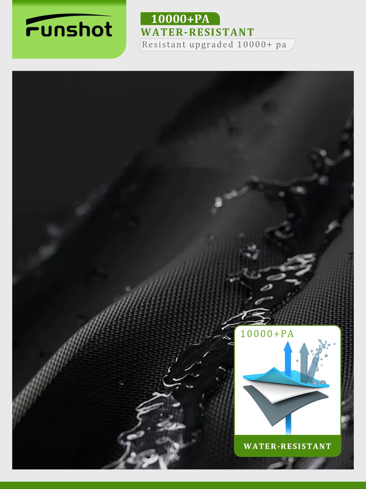 Funshot easy-clean cover for quick protection and maintenance