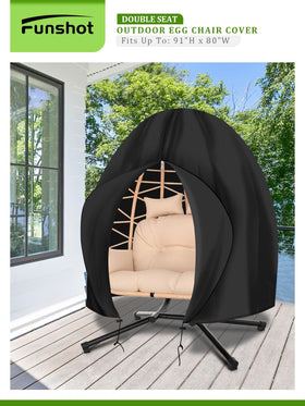 Funshot outdoor furniture cover extends the life of your chair outdoors