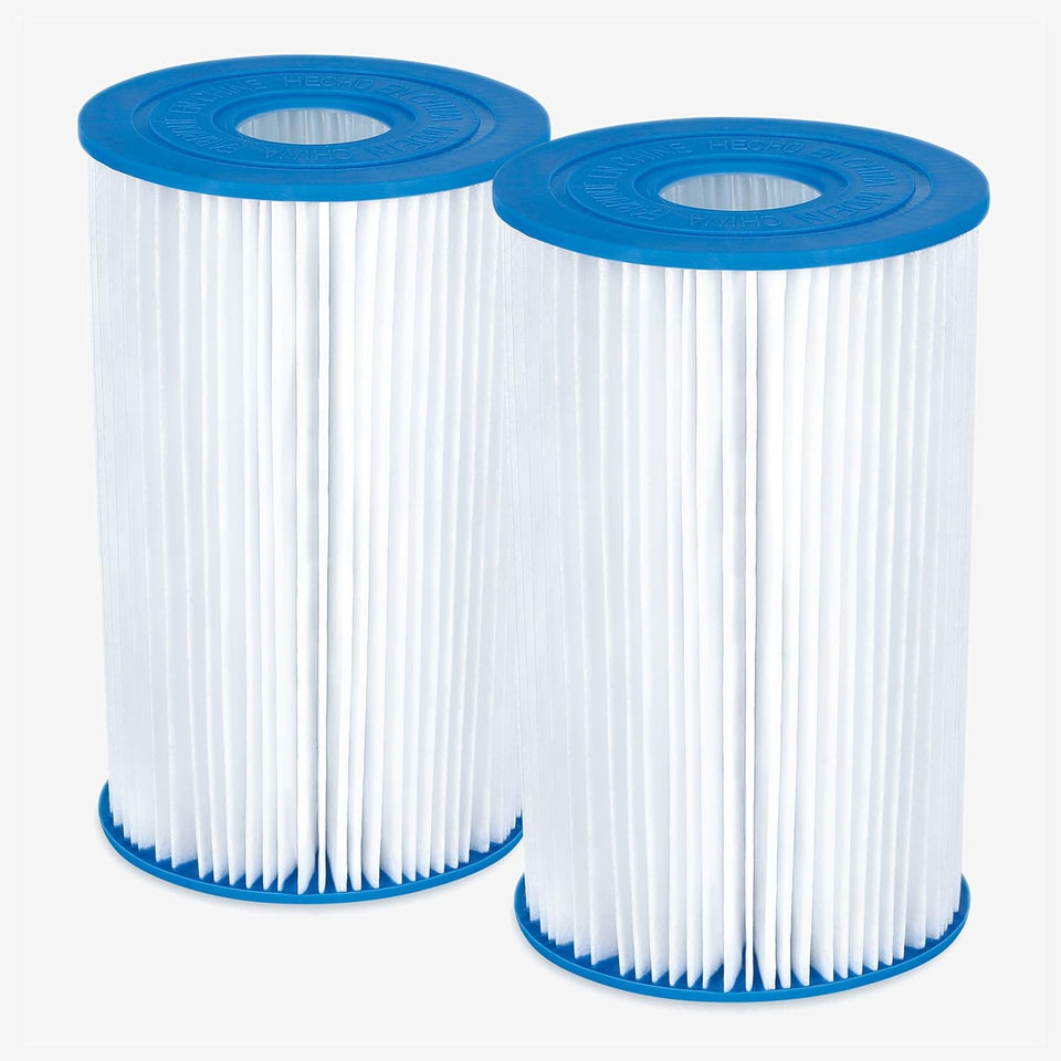 Funsicle Type A/C 2-pack box ready for quick replacement and clean pool water.