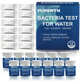 FUNSWT Coliform Test Kit front view for home water safety testing