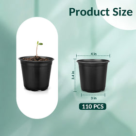 FUOAUYK seed starter pot with drainage designed to prevent waterlogging.