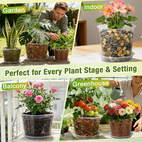 FUOAUYK ideal for repotting medium to large plants like monstera.