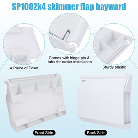 Fuoequl Hayward compatible weir promotes broad skimmer compatibility