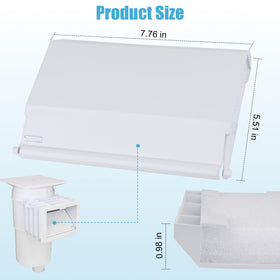 Fuoequl weir door installation snapshot demonstrates tool free snap in