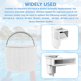 Fuosuc SPX1082CA 7-inch rim and 6.5-inch bottom design fits standard skimmers