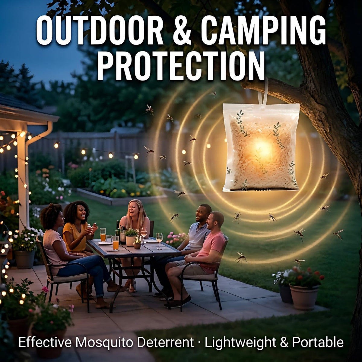 Furiseng versatile sachets for patio camping and travel with no electricity