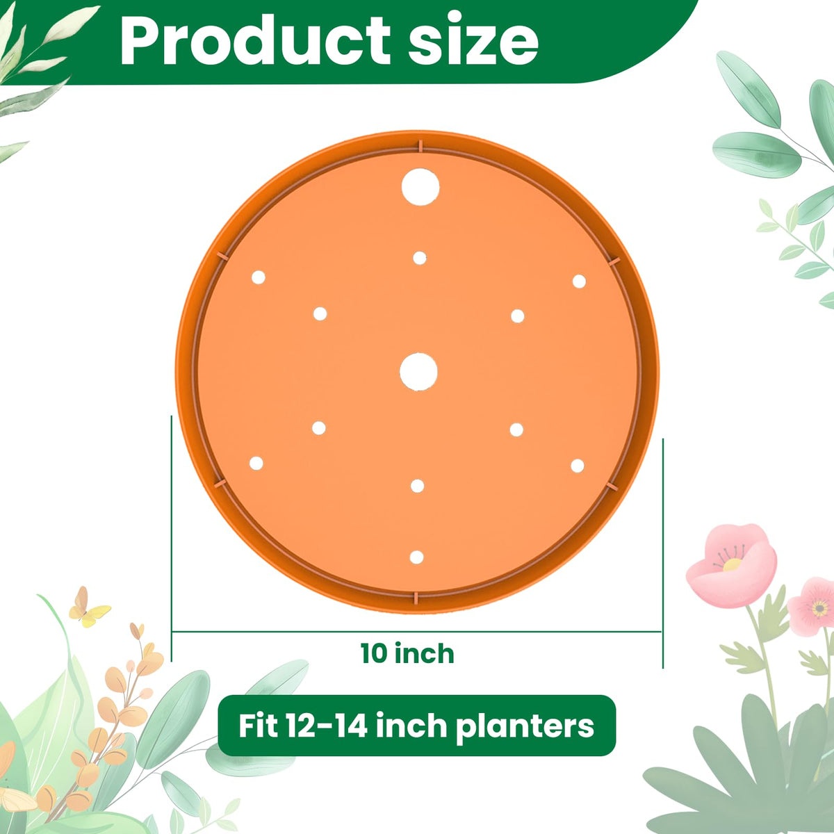 Furniok round planter insert suitable for indoor and outdoor use