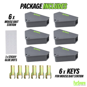 FurSnare 6-unit setup covers kitchens, sheds, and garages with dependable protection.
