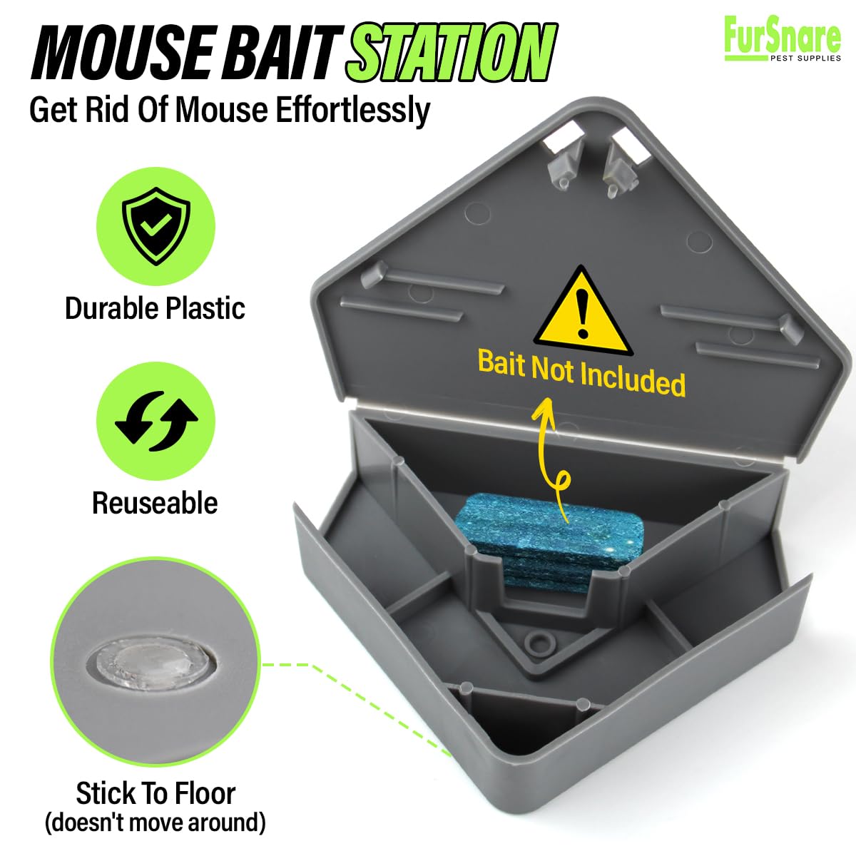 FurSnare individually keyed units simplify upkeep with clear per-station access.