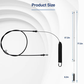 FUSCH PTO control cable for L100 series, durable core and wrap
