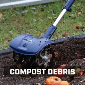 Durable materials of the Fusion Cultivator withstand outdoor use