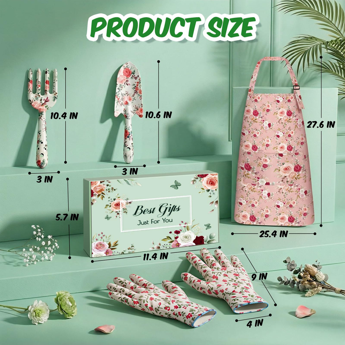 Futricy garden kit includes essential tools for plant beds and containers.