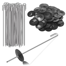 FUTRPOW solar panel bird guard fastener clips securing mesh on panels for protection