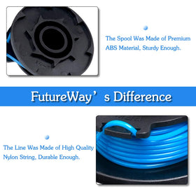 Future Way 0.065-inch nylon thread delivers strong, flexible performance for trimming
