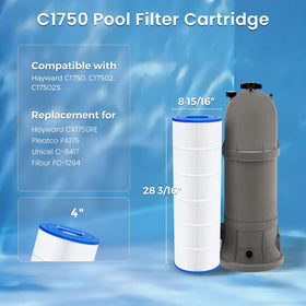 Future Way C1750 filter-assembly demonstrates easy installation.