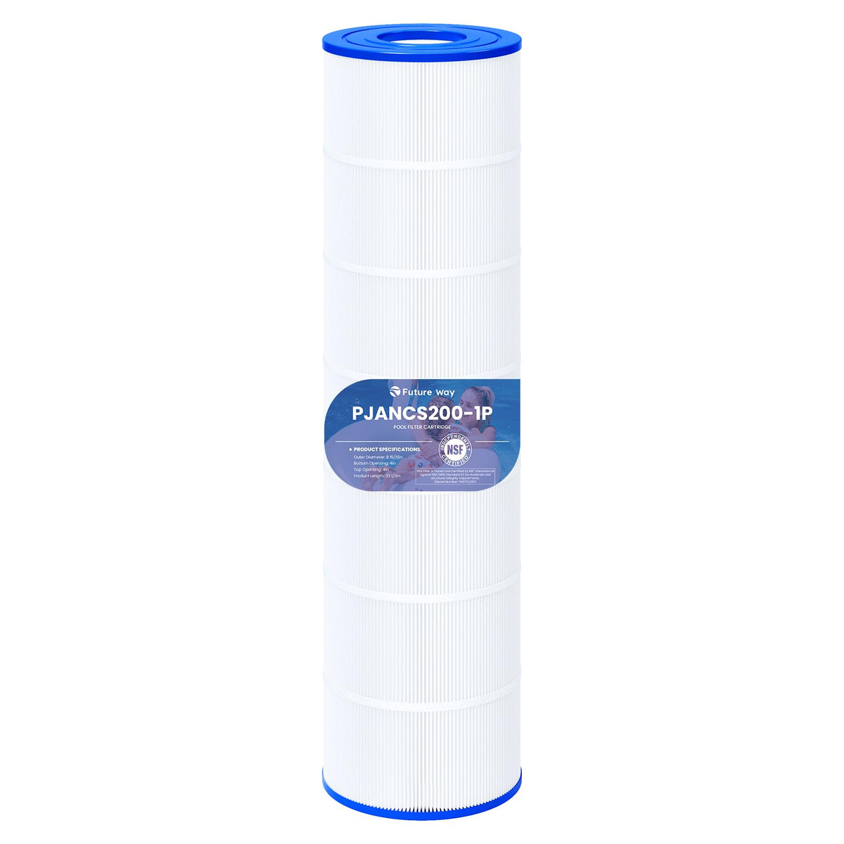 Future Way CS200 filter cartridge assembly ensures precise fit for easy replacement.