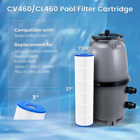 Future Way CV460 back view cartridge showing durable construction.