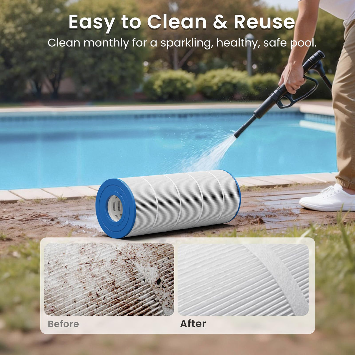 Future Way economical maintenance enables regular cleaning and reuse.