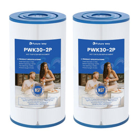 Future Way PWK30 filter exterior diameter for a precise spa fit.