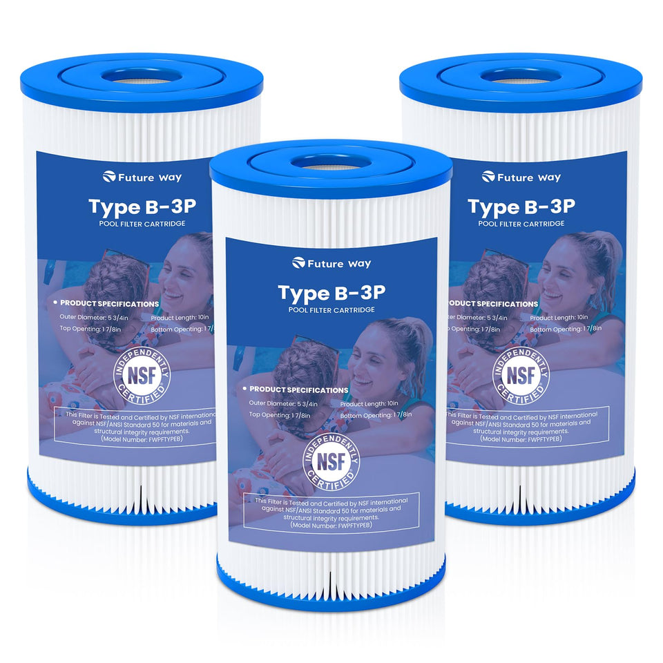 Future Way Type B filter pack for Intex 29005E enables quick replacement.