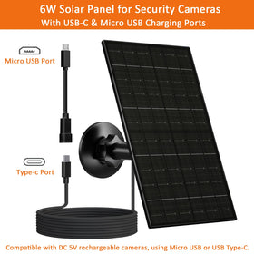 FUTUREZEN 6W panel with ninepointeight-foot cable for versatile placement