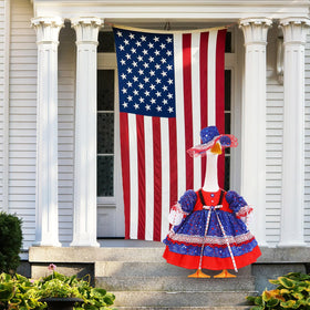 FuWeave 4th of July goose outfit set ready for holiday decorating