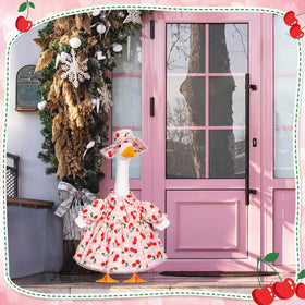 FuWeave 23 inch goose outfit fits most lawn geese securely